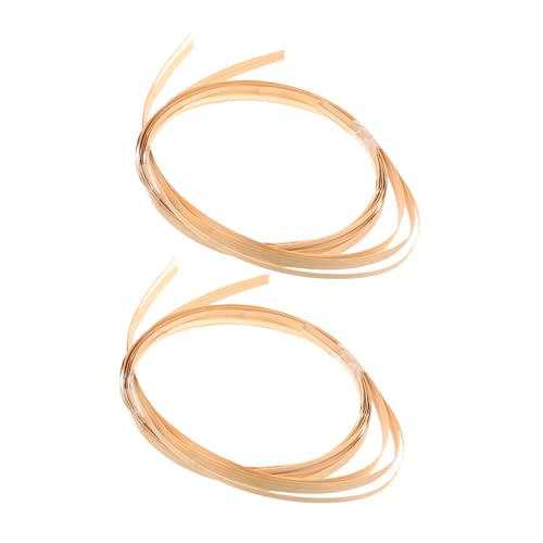 Housoutil 3 Stück Bundles DIY Bambusstreifen Bastelmaterial Naturfarbene Flechtstreifen für Korbgeflecht Möbelreparatur Dekoration Handwerk Housoutil 3 Stück Bundles DIY Bambusstreifen Bastelmaterial Naturfarbene Flechtstreifen für Korbgeflecht Möbelreparatur Dekoration Handwerk von Housoutil