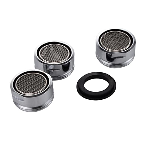 Housoutil 3 Stück Mini Wasserhahn Filter Effektiver Wasserreiniger für Küche und Bad mit Dreifachem Filtersystem zur Entfernung Ungesunder Stoffe Rostfrei und Langlebig von Housoutil