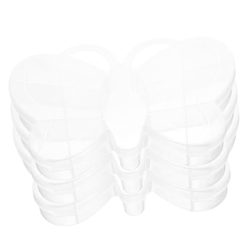 Housoutil 3 Stück Teiliges Kleiner Aufbewahrungsboxen für Schmuck und Bastelbedarf Transparente Perlen Organizer Robustem Material für Aufbewahrung Kleiner Gegenstände und DIY Projekte von Housoutil
