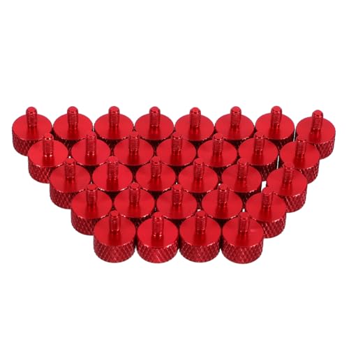 Housoutil 30 Stück Teiliges Pc Rändelschrauben aus Aluminiumlegierung Handdrehsicher Verschleißfest und Vibrationsarm Geeignet für Computergehäuse Netzteile Pci-steckplätze und Housoutil 30 Stück Teiliges Pc Rändelschrauben aus Aluminiumlegierung Handdrehsicher Verschleißfest und Vibrationsarm Geeignet für Computergehäuse Netzteile Pci-steckplätze und von Housoutil