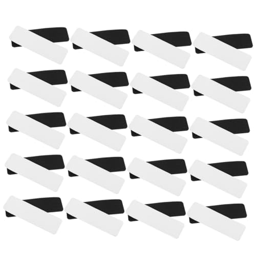 Housoutil 30 Stück Teppichklebeband Für Teppiche Selbstklebende Streifen Doppelseitiges Mattengewebe Klebeband Entfernbares Klebeband Teppichbindeband Polyestermischung Schwarz von Housoutil