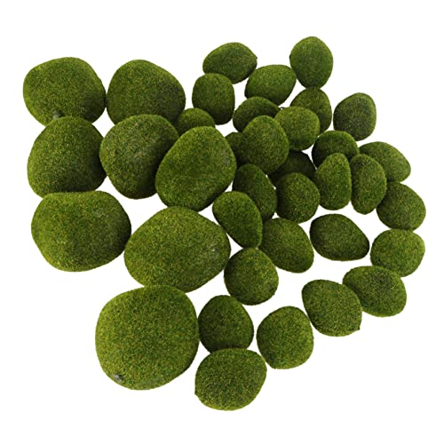 Housoutil 38 Stück Teiliges Fake Mossy Stone Dekorative Landschaftssteine für Garten und Bonsai Kreative Mossstein Formen Leicht und Praktisch für Natürliche Szenen Housoutil 38 Stück Teiliges Fake Mossy Stone Dekorative Landschaftssteine für Garten und Bonsai Kreative Mossstein Formen Leicht und Praktisch für Natürliche Szenen von Housoutil