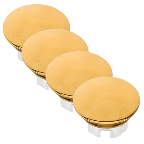 Housoutil 4 Stück Aufsatzwaschbecken Verkleidung Spülbeckenlochkappe Überlaufloch Dekorative Abdeckung Badezimmer Waschbecken Verkleidung Waschtisch Einsatz Überlaufkappe Ersatz von Housoutil