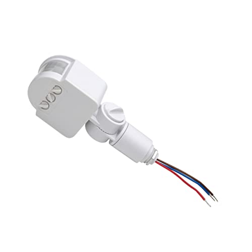 Housoutil 4 Stück Infrarot-Sensorlicht Bewegungslichtschalter bewegungssensor lichtschalter Licht mit Bewegungsmelder hs220 12V Bewegungssensor Pir-Sensor Induktion Regler Timer Stk Weiß Housoutil 4 Stück Infrarot-Sensorlicht Bewegungslichtschalter bewegungssensor lichtschalter Licht mit Bewegungsmelder hs220 12V Bewegungssensor Pir-Sensor Induktion Regler Timer Stk Weiß von Housoutil