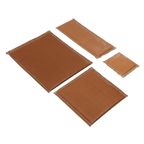 Housoutil 4 Stück Teiliges Heat Press Pillow mit Antihaft beschichtung Hitzebeständige Bügelunterlage für Transferdruck Schützt Arbeitsfläche für Große Textilprojekte von Housoutil