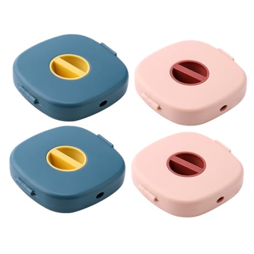 Housoutil 4 Stück Teiliges Kabelmanagement Drehbaren Kabelwicklern und Praktischer Aufbewahrungsbox Verstellbarer Ladekabel organizer mit Integrierter Handyhalterung für Schreibtisch Büro Housoutil 4 Stück Teiliges Kabelmanagement Drehbaren Kabelwicklern und Praktischer Aufbewahrungsbox Verstellbarer Ladekabel organizer mit Integrierter Handyhalterung für Schreibtisch Büro von Housoutil