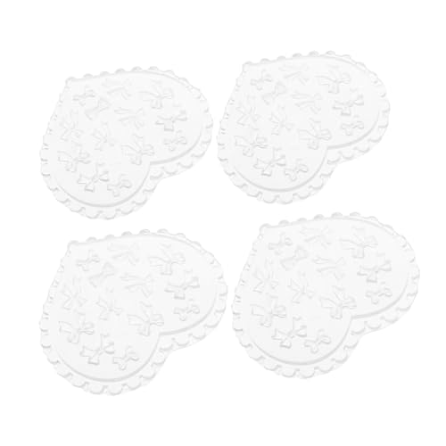 Housoutil 4 Stück Teiliges Schleifen Nagelkunst Silikonform Wiederverwendbare Bowknot Nageldekoration Schablonen für DIY Maniküre Vielseitig Einsetzbar für Nageldesign und Epoxidharz Housoutil 4 Stück Teiliges Schleifen Nagelkunst Silikonform Wiederverwendbare Bowknot Nageldekoration Schablonen für DIY Maniküre Vielseitig Einsetzbar für Nageldesign und Epoxidharz von Housoutil