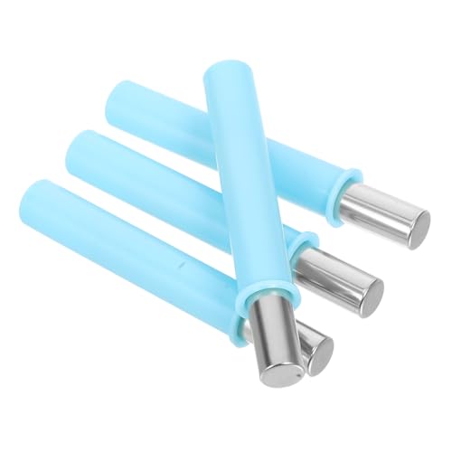 Housoutil 4 Stück Teiliges Soft Close Dämpfer mit Hydraulischem Schließmechanismus Leise Möbelpuffer für Toilettensitz und Mülleimer Einfache Robuste Stützstangen Geräuschreduzierend von Housoutil