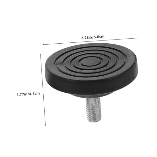 Housoutil 4stücke Nivellierfüße Aus Gummi Für Laufbänder Gummifußpolster Zum Nivellieren rutschfeste Unterlegscheiben Verstellbare Nivellierpads Für Möbel Und Fahrräder Housoutil 4stücke Nivellierfüße Aus Gummi Für Laufbänder Gummifußpolster Zum Nivellieren rutschfeste Unterlegscheiben Verstellbare Nivellierpads Für Möbel Und Fahrräder von Housoutil
