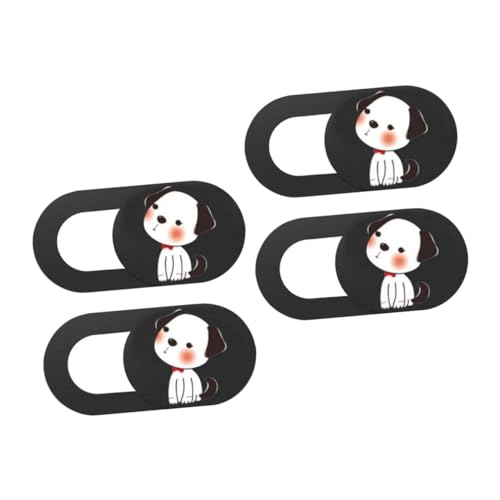Housoutil Webcam-sichtschutz 4er-Pack Webcam-schiebeblocker Schutzabdeckung Laptop-Abdeckung Selbstklebend Kratzfest Abs-Kunststoff von Housoutil