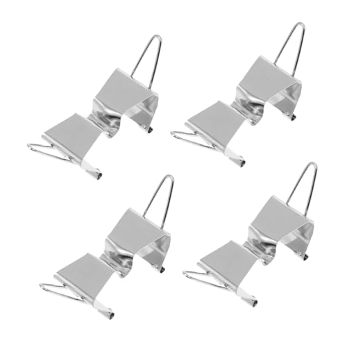 Housoutil 4 langlebige Edelstahl-Clips für nasse Leinwand, ergonomische Malerei-Trennklemmen für Ölgemälde, einfach zu bedienen und schützen Ihre Kunstwerke Housoutil 4 langlebige Edelstahl-Clips für nasse Leinwand, ergonomische Malerei-Trennklemmen für Ölgemälde, einfach zu bedienen und schützen Ihre Kunstwerke von Housoutil