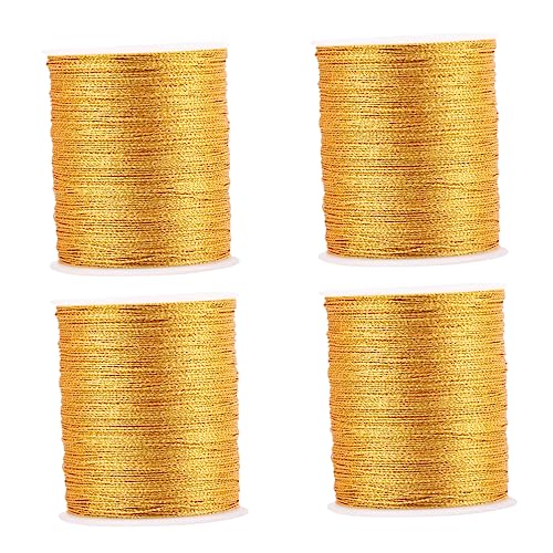 Housoutil 4rollen Computer-stickgarn Kreuzstichgarn Webgarn Für Stickerei Multifunktions-DIY-garn Langlebig Gelb Housoutil 4rollen Computer-stickgarn Kreuzstichgarn Webgarn Für Stickerei Multifunktions-DIY-garn Langlebig Gelb von Housoutil