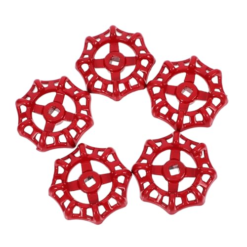 Housoutil 5 Stück Teiliges Ventil handrad Ersatzgriff Wasserauslauf Ventilgriff Rot Langlebig Leicht Vielseitig für Garten und Haushalt Housoutil 5 Stück Teiliges Ventil handrad Ersatzgriff Wasserauslauf Ventilgriff Rot Langlebig Leicht Vielseitig für Garten und Haushalt von Housoutil