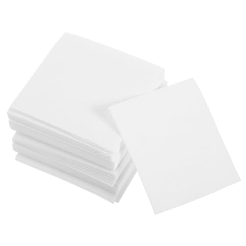 Housoutil 50 Stück Keramikfaser Brennpapier Keramikdichtung Brennofen Keramikfaser Isolierung Mikrowellenofen Töpferofen Keramikfaser Decke Brennofen Für Töpferofenregal Weiß von Housoutil