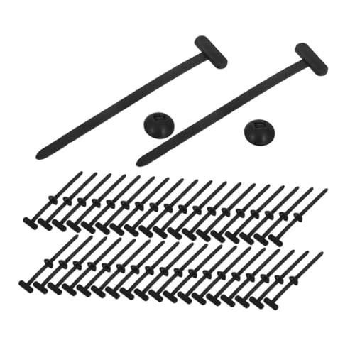Housoutil 50 Stück Nylon Kabelbinder Befestiger mit Selbstsicherndem Mechanismus Kabelhalter für Auto Reparatur Trunk Mudguard Garage Einfaches und Sicheres Kabelmanagement Housoutil 50 Stück Nylon Kabelbinder Befestiger mit Selbstsicherndem Mechanismus Kabelhalter für Auto Reparatur Trunk Mudguard Garage Einfaches und Sicheres Kabelmanagement von Housoutil