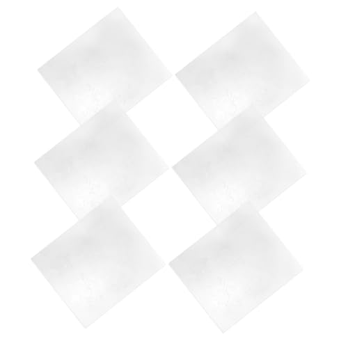 Housoutil 6 Stück Blatt Schneeflocken-Schrumpffolie gewebte Untersetzer Artikel Weihnachten basteln bastelmaterial Weihnachten bettwäsche schrumpfbares Papier Schrumpfmaterial selber Machen von Housoutil