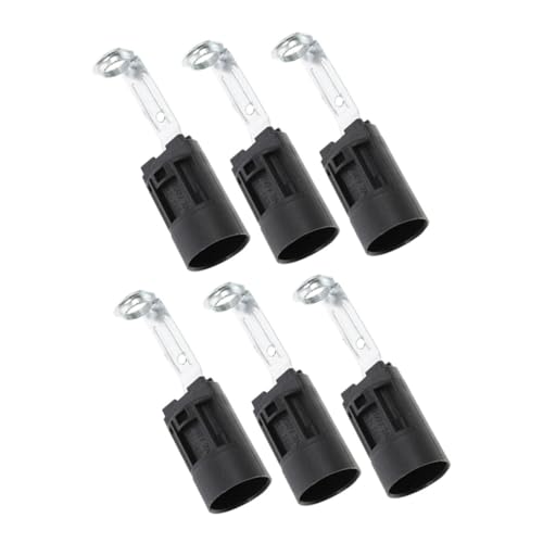 Housoutil 6 Stück Lampenfassung mit Stabilem Metallhalter Kerzensockel für Kristallleuchten Deckenlampen und Wohnraumbeleuchtung Vielseitig Einsetzbar Langlebig und Kompatibel Housoutil 6 Stück Lampenfassung mit Stabilem Metallhalter Kerzensockel für Kristallleuchten Deckenlampen und Wohnraumbeleuchtung Vielseitig Einsetzbar Langlebig und Kompatibel von Housoutil