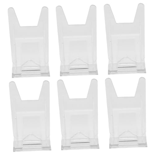 Housoutil 6 Stück Teiliges Acryl Tellerhalter Multifunktionale Ständer für Geschirr Bilderrahmen und Handtaschen Transparente Deko für Zuhause und Ausstellungen Housoutil 6 Stück Teiliges Acryl Tellerhalter Multifunktionale Ständer für Geschirr Bilderrahmen und Handtaschen Transparente Deko für Zuhause und Ausstellungen von Housoutil