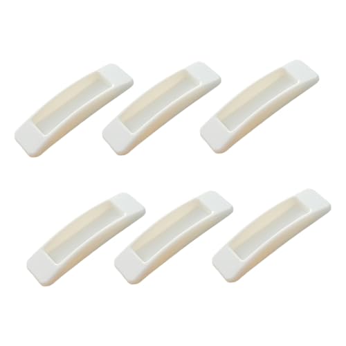 Housoutil 6 Stück Teiliges Selbstklebende Türgriffe Rechteckig Weiß Langlebige Möbelgriffe für Schrank Kommode Klebefreie Montage Geeignet für Küche Wohnzimmer Schlafzimmer Housoutil 6 Stück Teiliges Selbstklebende Türgriffe Rechteckig Weiß Langlebige Möbelgriffe für Schrank Kommode Klebefreie Montage Geeignet für Küche Wohnzimmer Schlafzimmer von Housoutil