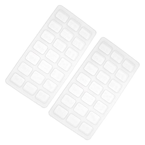 Housoutil 6 Stück Teiliges Silikon Mahjong und Würfel Gießformset Langlebige DIY Silikonform für Epoxidharz Flexible Sichere Bastelformen für Kreative Handwerksprojekte von Housoutil