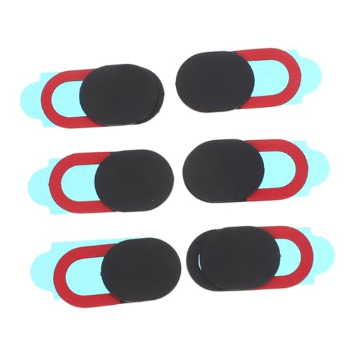 Housoutil Aufkleber Webcam Sichtschutz 6er Pack Für Laptop Telefon Tablet Schwarz Web Kamera Abdeckung Slider Aus Stabilem Material von Housoutil