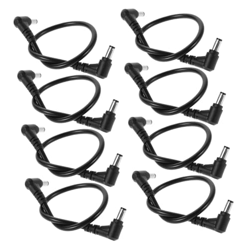 Housoutil 8 Stück Dc Stecker Verlängerungskabel mit Doppelwinkel Männchen Platzsparendes Design für Überwachungssysteme Sichere und Langlebige Konstruktion Housoutil 8 Stück Dc Stecker Verlängerungskabel mit Doppelwinkel Männchen Platzsparendes Design für Überwachungssysteme Sichere und Langlebige Konstruktion von Housoutil
