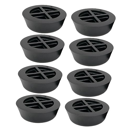 Housoutil Stuhlschutz 8 Stück Waschmaschinen-Bodenmatte Gummifüße Für Stühle Bodenschoner Kühlschrank-Zubehör Waschmaschinen-Pads Für Anti-Vibrations-Anti-Vibrations-Pad Waschmaschine von Housoutil
