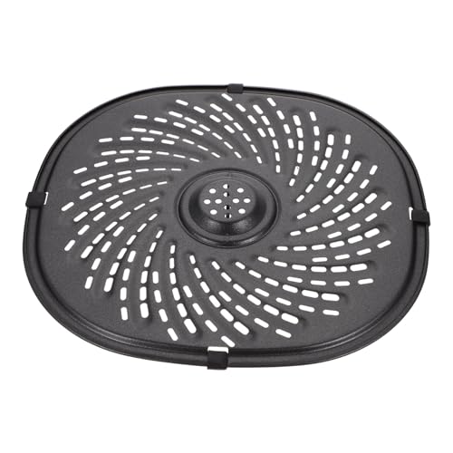 Housoutil Air Fryer Ersatz Grillrost aus Kohlenstoffstahl mit Silikonschutz Rechteckig Hitzebeständig Antihaftbeschichtet für Gleichmäßiges Garen von BBQ Gemüse Fisch Pommes Kompatibel mit Housoutil Air Fryer Ersatz Grillrost aus Kohlenstoffstahl mit Silikonschutz Rechteckig Hitzebeständig Antihaftbeschichtet für Gleichmäßiges Garen von BBQ Gemüse Fisch Pommes Kompatibel mit von Housoutil