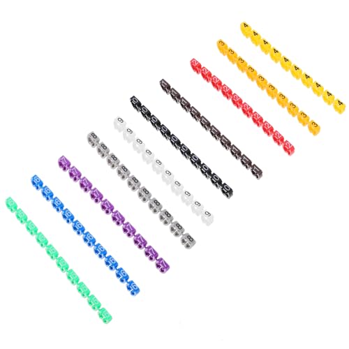Housoutil Ansteckbare Kabelmarkierungen 150 Stück 0–9 Codierte Kabelnummernetiketten Bunte Kabelnummernmarkierung Rohrkabelmarkierung Zum Markieren Der Farbcodierten Kabel 6. 0–7. 5Mm Housoutil Ansteckbare Kabelmarkierungen 150 Stück 0–9 Codierte Kabelnummernetiketten Bunte Kabelnummernmarkierung Rohrkabelmarkierung Zum Markieren Der Farbcodierten Kabel 6. 0–7. 5Mm von Housoutil