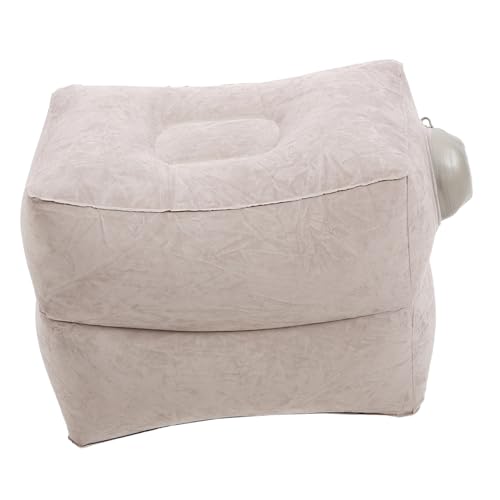 Housoutil Aufblasbare Fußstütze Flugzeug Fußhocker Einstellbar Höhe Reisekissen Strapazierfähig für Auto Büro Zuhause Camping Housoutil Aufblasbare Fußstütze Flugzeug Fußhocker Einstellbar Höhe Reisekissen Strapazierfähig für Auto Büro Zuhause Camping von Housoutil