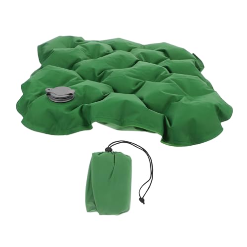 Housoutil Aufblasbares Sitzkissen für Outdoor Indoor Tragbares TPU Campingkissen mit Aufblas Technologie Leicht für Reisen und Freizeitaktivitäten von Housoutil