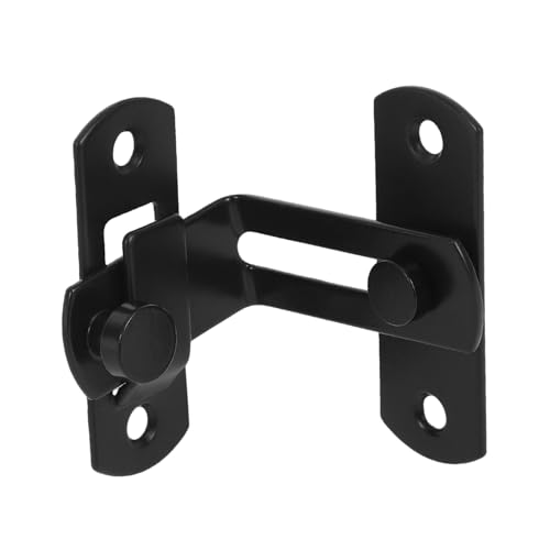 Housoutil Barn Door Lock Schiebetürverriegelung Starker Schutz für Garten Tor Garage Fenster mit Elegantem Amerikanischem Design und Sicherem Hakenschloss für Außenbereich von Housoutil