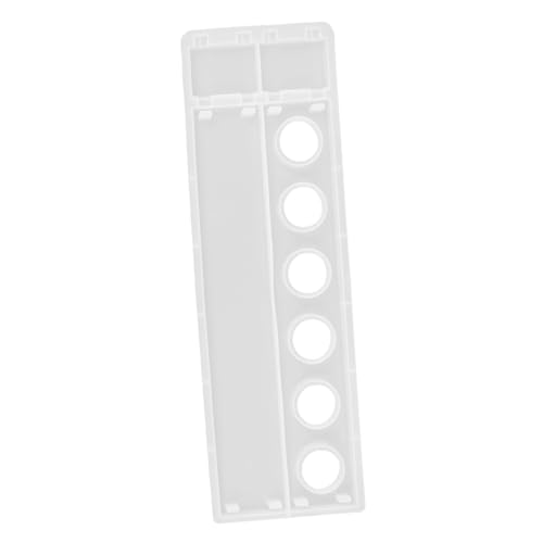 Housoutil Becherhalter Form Mit Sechs Gittern Tablett Becherhalter Silikonform Silikonformen Gussformen Form DIY Becherform Brotteig Pressform Formen Zum Backen Epoxid von Housoutil