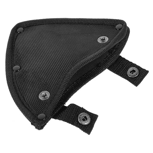 Housoutil Nylon Beilschutz, Schwarz Nylon Schutzbeutel, Schutzhülle Für Beil Klingenabdeckung, Sicherheitshülse Axtabdeckung Für Den Außenbereich von Housoutil