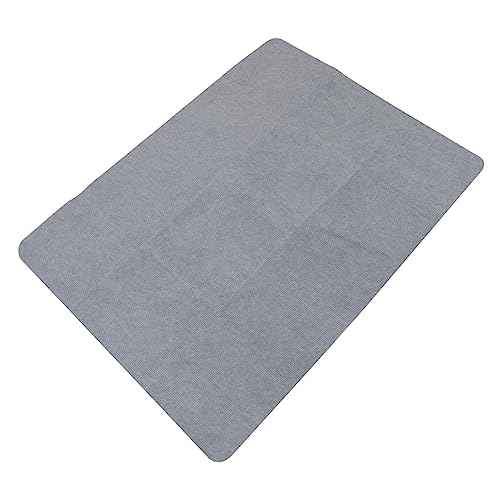 Housoutil Bodenschutzmatte für Bürostühle rutschfeste Schreibtischunterlage für Hartböden Design Weich und Komfortabel für Zuhause und Büro von Housoutil