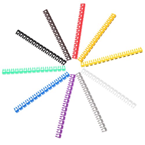 Housoutil Clip-On-Drahtmarkierungen 150 Stück 0–9 Codierte Drahtnummernetiketten Bunte Drahtnummernmarkierung Rohrkabelmarkierung Zum Markieren Der Farbcodierten Kabel 2. 0–3. 0Mm Housoutil Clip-On-Drahtmarkierungen 150 Stück 0–9 Codierte Drahtnummernetiketten Bunte Drahtnummernmarkierung Rohrkabelmarkierung Zum Markieren Der Farbcodierten Kabel 2. 0–3. 0Mm von Housoutil