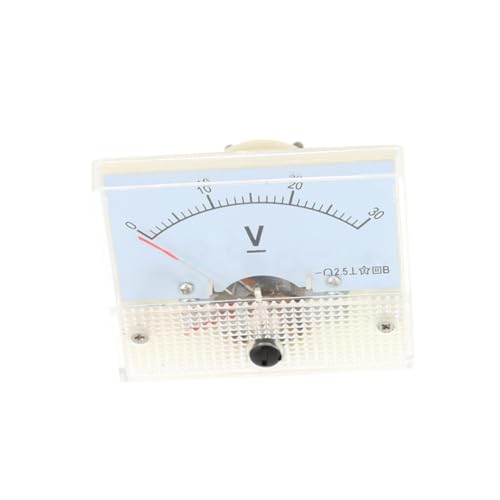 Housoutil DC 30V Analog Voltmeter Mit Zeiger Präzises Messinstrument Für DC Spannung Panel Meter Für Elektroanwendungen Hochwertige Spannungsanzeige Für Verschiedene Einsatzbereiche Housoutil DC 30V Analog Voltmeter Mit Zeiger Präzises Messinstrument Für DC Spannung Panel Meter Für Elektroanwendungen Hochwertige Spannungsanzeige Für Verschiedene Einsatzbereiche von Housoutil