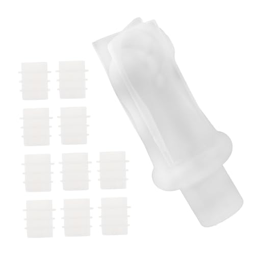 Housoutil DIY Silikonform für Weinflaschenverschluss Katzenpfote für Flaschenstopper Basteln Langlebig Leicht Entformbar Kompakt für Kreative Handwerksprojekte von Housoutil