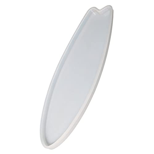 Housoutil Dekorative Silikonform Für Untersetzer Im Surfboard Design DIY Gussform Für Epoxidharz Und Handwerksprojekte Langlebig Und Einfach Zu Verwenden von Housoutil