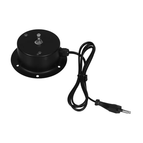 Housoutil Disco Ball Motor für Spiegelkugel Leiser Langlebiger Drehmotor mit Präziser Geschwindigkeitskontrolle für Bühnenbeleuchtung Geeignet für Glas Spiegelkugeln Einfache Installation von Housoutil