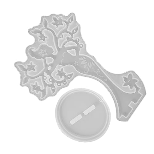 Housoutil Diy Schmuckhalter Silikonform Kreativer Schmuckständer für Ohrringe und Ringe Einfach zu Gestalten Verwenden für Anfänger und Schmuckliebhaber Housoutil Diy Schmuckhalter Silikonform Kreativer Schmuckständer für Ohrringe und Ringe Einfach zu Gestalten Verwenden für Anfänger und Schmuckliebhaber von Housoutil