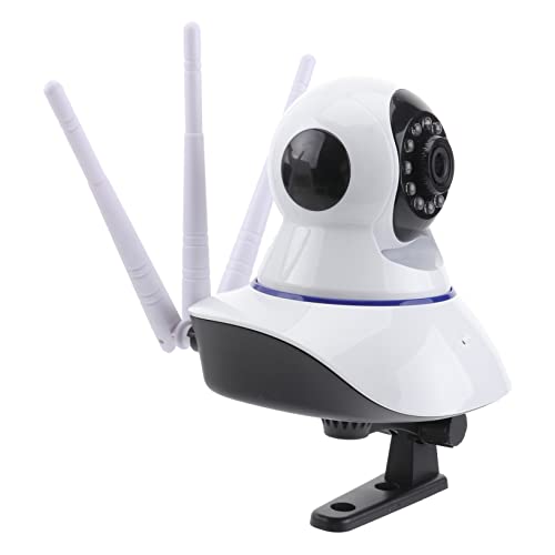 Housoutil Nachtsichtkamera Drahtlos WLAN Überwachungskamera Kabellos Bewegungserkennung Babykamera Mit Fernbedienung Und Panoramablick von Housoutil