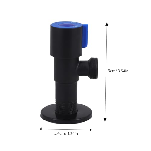 Housoutil Edelstahl Eckventil mit Außengewinde Wasserdichtes Absperrventil für Toilette und Durchlauferhitzer Rostfrei Vielseitig für Badarmaturen und Waschbecken Geeignet Housoutil Edelstahl Eckventil mit Außengewinde Wasserdichtes Absperrventil für Toilette und Durchlauferhitzer Rostfrei Vielseitig für Badarmaturen und Waschbecken Geeignet von Housoutil