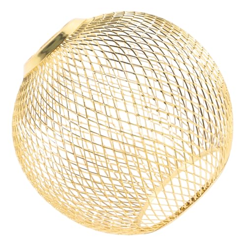 Housoutil Eisenlampenschirm Kugelform Hohl Metall Lampenschirm Vintage Stil für Kronleuchter Pendelleuchte Deckenleuchte Hotel Restaurant Wohnzimmer von Housoutil