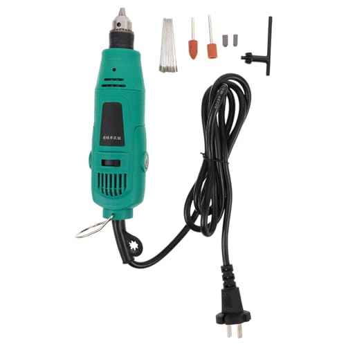 Housoutil Elektrobohrerset mit Kabel Kompakter Handlicher Akkuschrauber mit Schlagbohrfunktion Rutschfestem Griff und Vielseitigen Bohrern für Möbel und Heimwerkerprojekte Housoutil Elektrobohrerset mit Kabel Kompakter Handlicher Akkuschrauber mit Schlagbohrfunktion Rutschfestem Griff und Vielseitigen Bohrern für Möbel und Heimwerkerprojekte von Housoutil