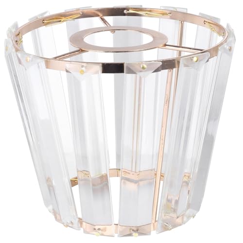 Housoutil Europäischer Eisenkunst Lampenschirm für Decken Wandleuchten Großer Glanz Lampenschirm mit Beschichtung Langlebige Deckenleuchte Abdeckung für Wohnzimmer Schlafzimmer von Housoutil