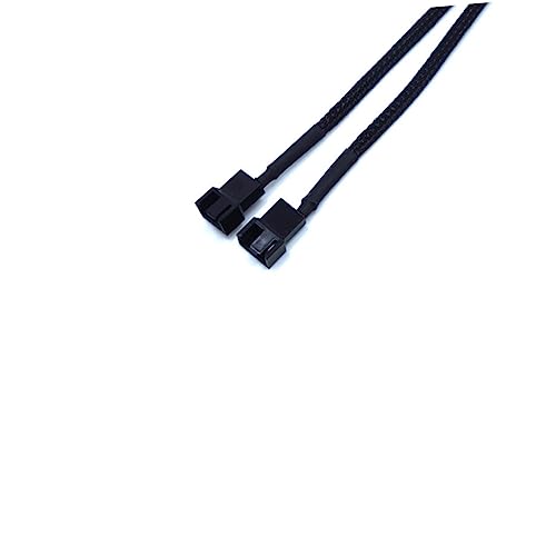 Housoutil Fan Splitter Kabel zu Pwm Adapter für Pin Pin Lüfter Gehäuselüfter Verteiler Erweiterungskabel für PC Schwarze Kabelführung für Optimierte Kühlung Housoutil Fan Splitter Kabel zu Pwm Adapter für Pin Pin Lüfter Gehäuselüfter Verteiler Erweiterungskabel für PC Schwarze Kabelführung für Optimierte Kühlung von Housoutil
