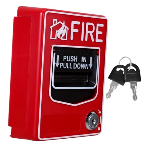 Housoutil Feueralarm notruftaste mit Manuellem Reset Wetterfester Alarm feuerknopf für Büro und Schlafsaal Einfache Installation Langlebig und Schnell Reagierend Geeignet Systeme Housoutil Feueralarm notruftaste mit Manuellem Reset Wetterfester Alarm feuerknopf für Büro und Schlafsaal Einfache Installation Langlebig und Schnell Reagierend Geeignet Systeme von Housoutil
