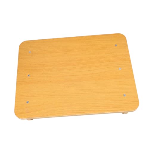Housoutil Fußhocker Ergonomisch Für Schreibtisch Fußstütze Ständer Kleiner Hocker Zum Sitzen Für Büro Und Zuhause von Housoutil