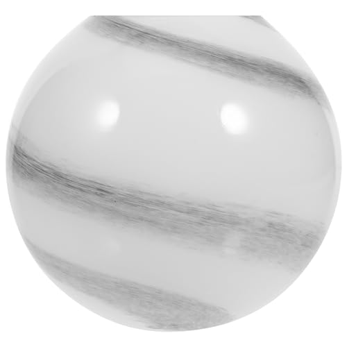 Housoutil Glaskugel-Lampenschirm Ersatz-Glaskuppelabdeckungen Runde Lichtkugel Lampenpfosten Kugel Für Kronleuchter Pendelleuchte Wandleuchte 120 Mm von Housoutil